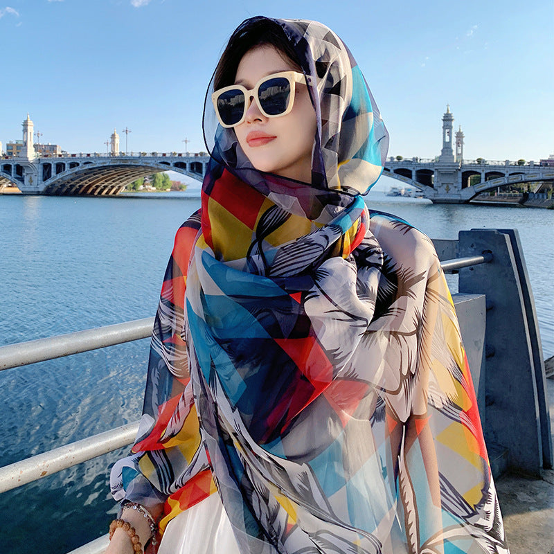 Beach Travel Hijab