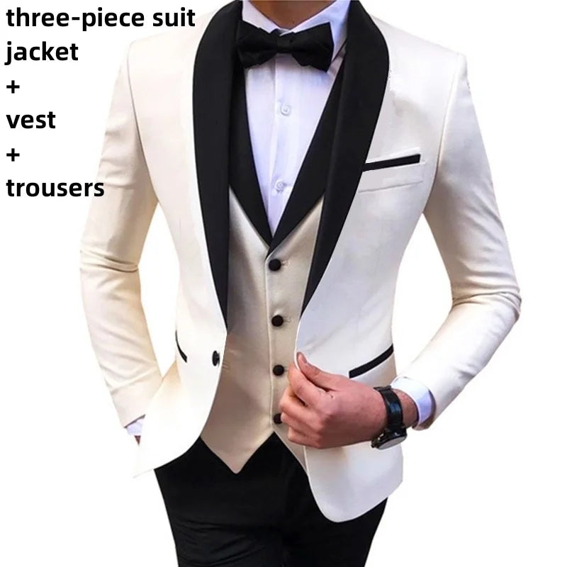 Mens Suits 3 Piece for Wedding