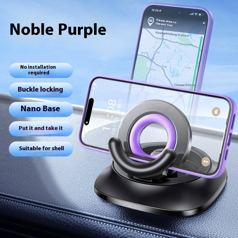 Magnetic Phone Holder With Vacuum Suction Foldable
