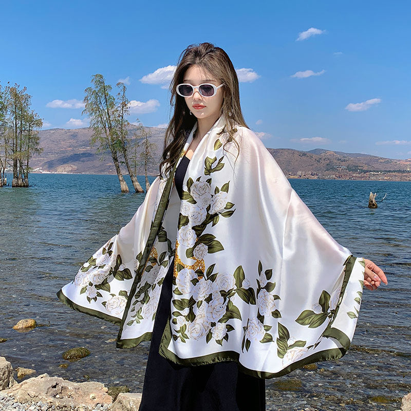 Silk Hijab For Vacation